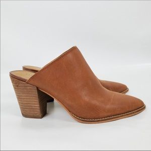 Lucky Brand Aronny Keather Pointy Toe Mule Heels